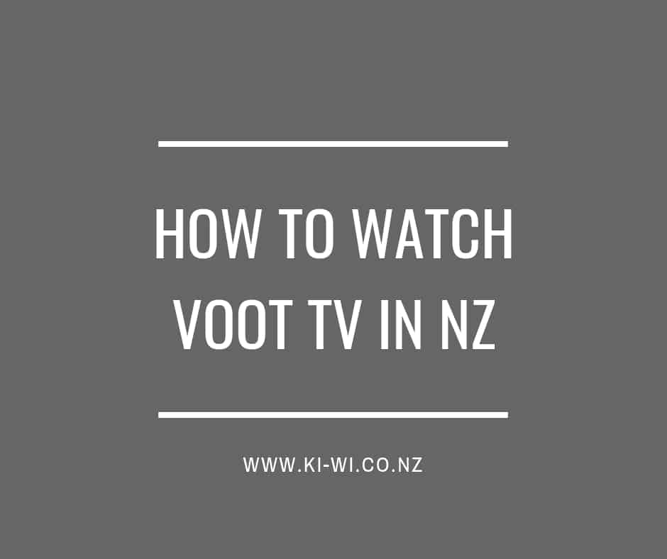 how to watch voot in nz