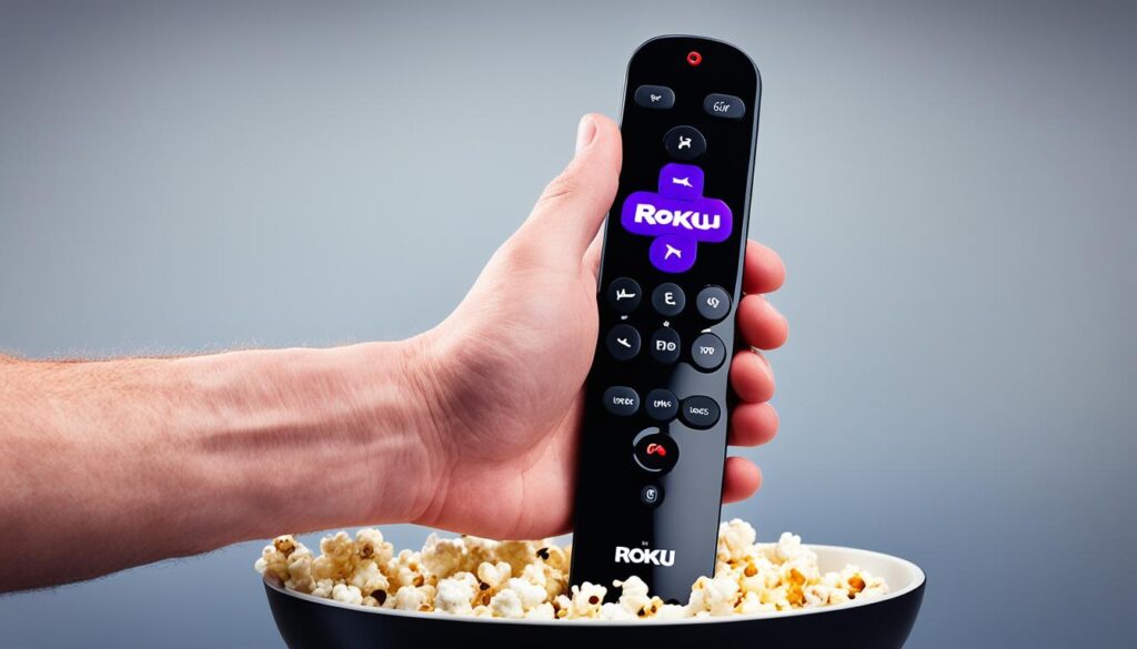 Roku voice remote with TV controls and shortcuts