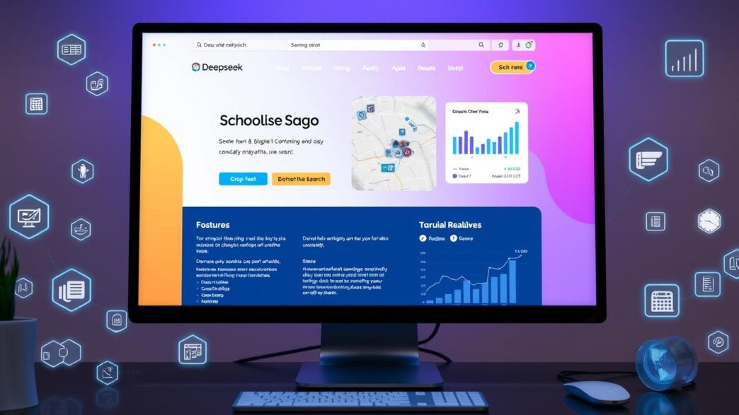 How to create a web application with Deepseek?