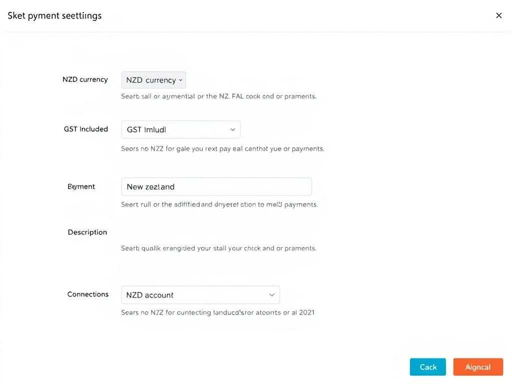 Skool payment settings configured for New Zealand users