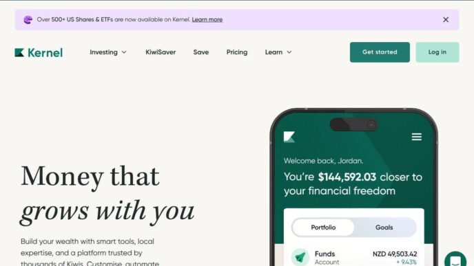 kernel wealth review nz