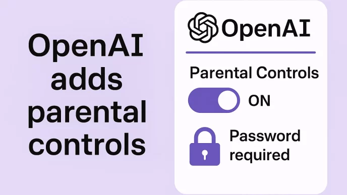 openai adds parental controls