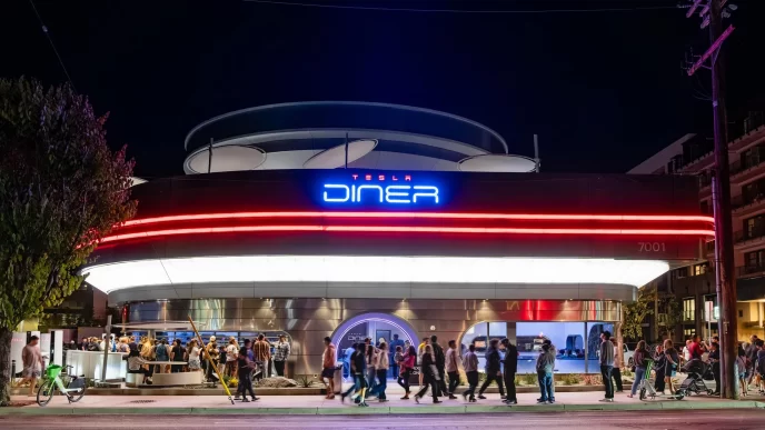 tesla diner nz